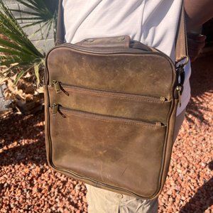 Brookstone Saddle/Messenger Bag